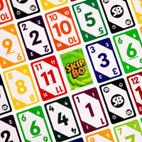  Skip-Bo Card Game for Kids, Adults & Families, Color Blind Accessible Deck for 2 to 6 Players