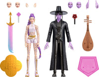 Mattel KPop Demon Hunters Rumi & Jinu Final Battle Action Figure Set, 4 Accessories, Swappable Hands & Faces