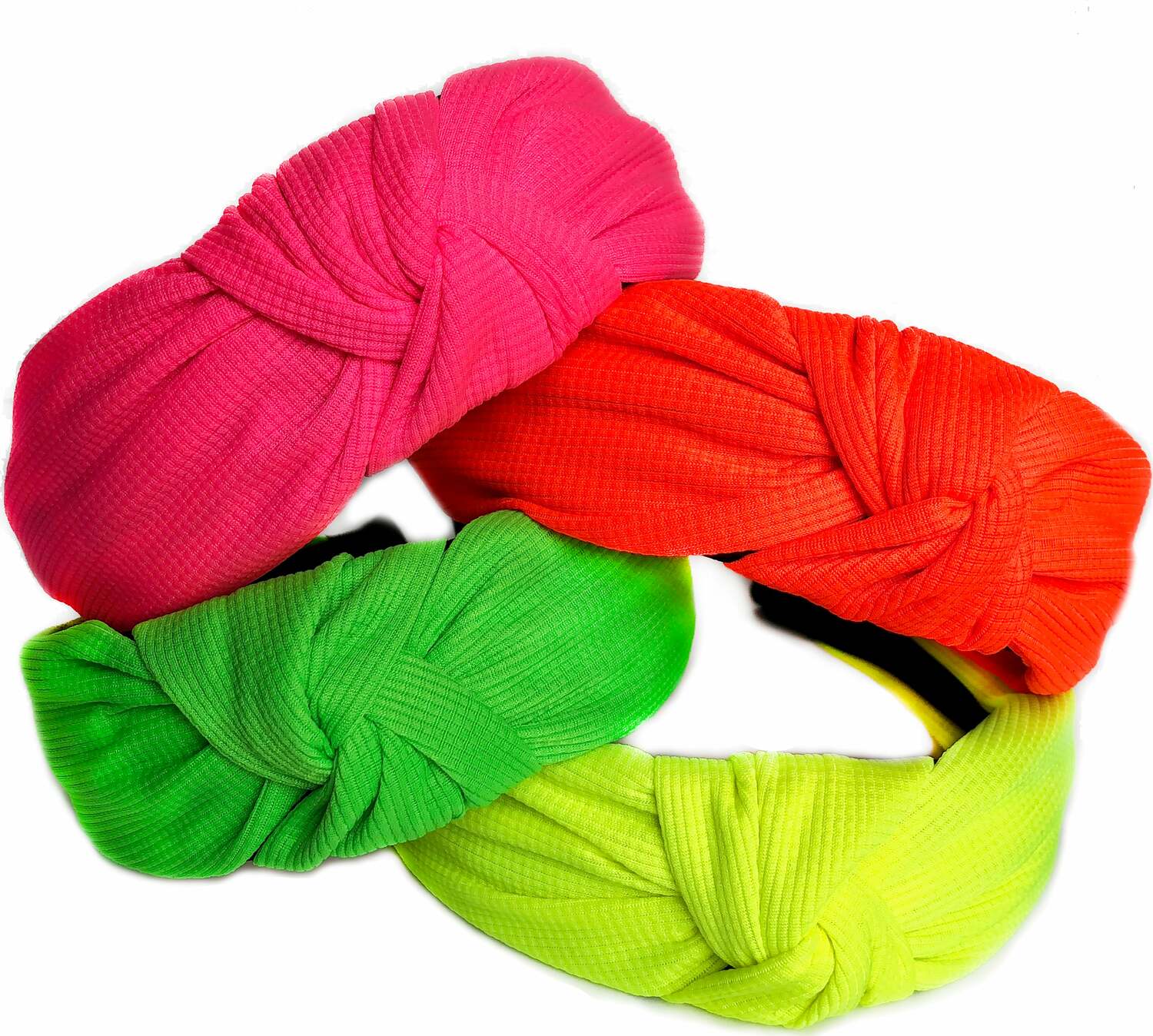 Neon Knot Headbands