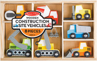 Wooden Construction Site Vehicles