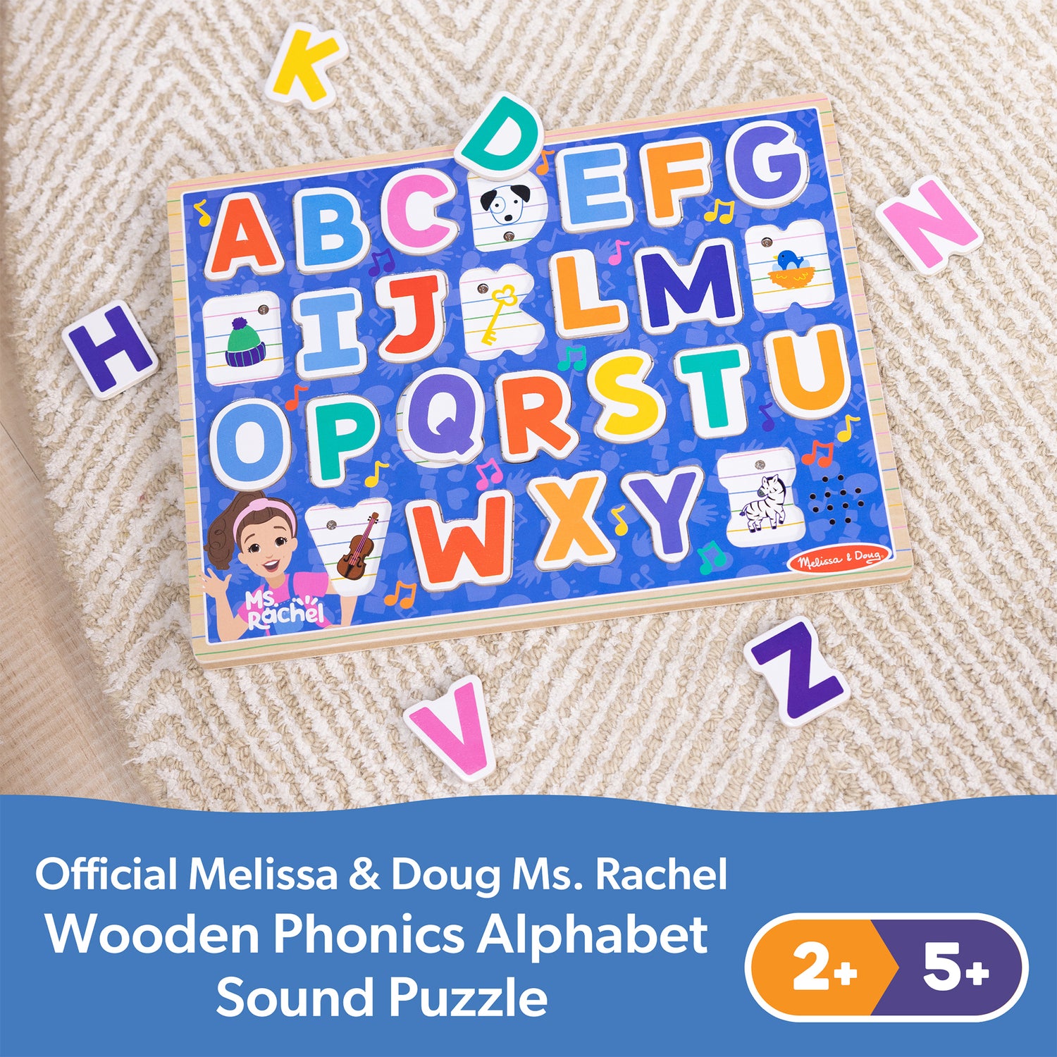 Ms. Rachel Alphabet Phonics Puzzle