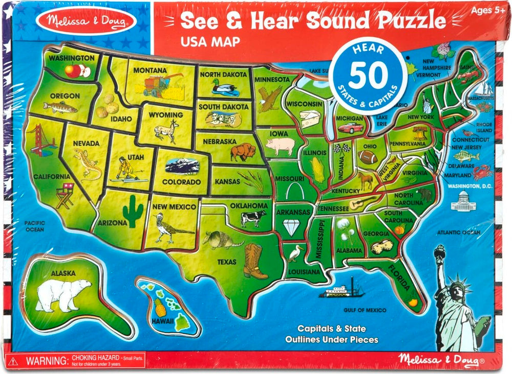 United States of America Sound Puzzle - 40 Pieces