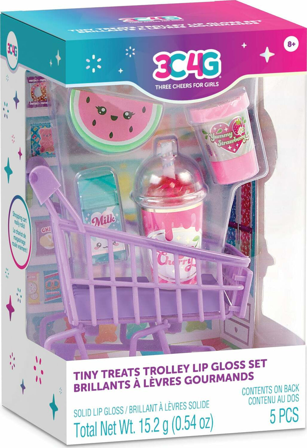 Tiny Treats Trolley Lip Gloss Set