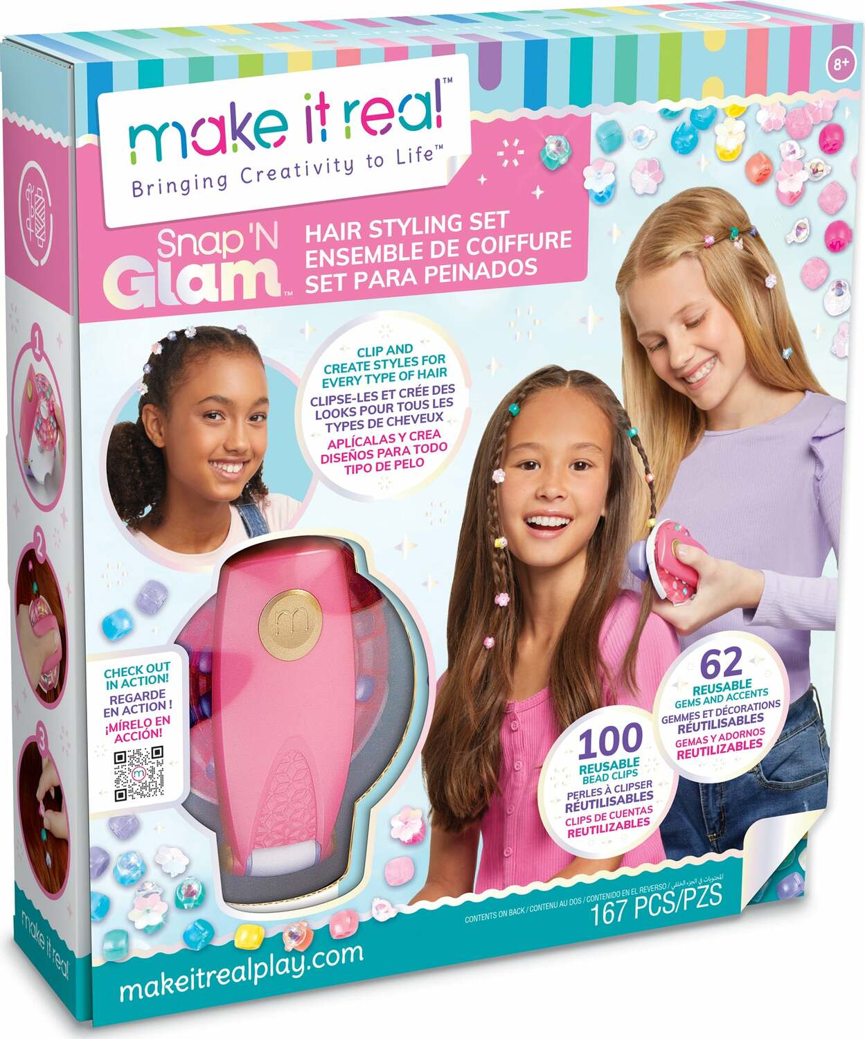 Snap n' Glam Hair Styling Set