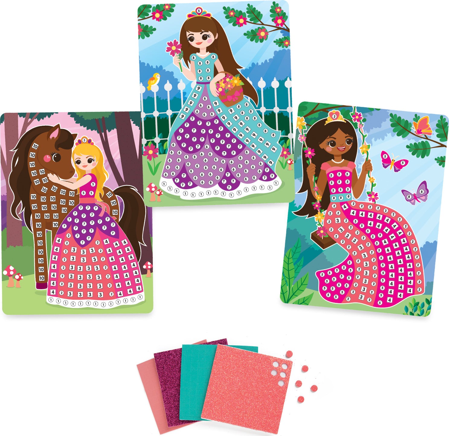 Sticky Mosaics Travel Pack Princesses