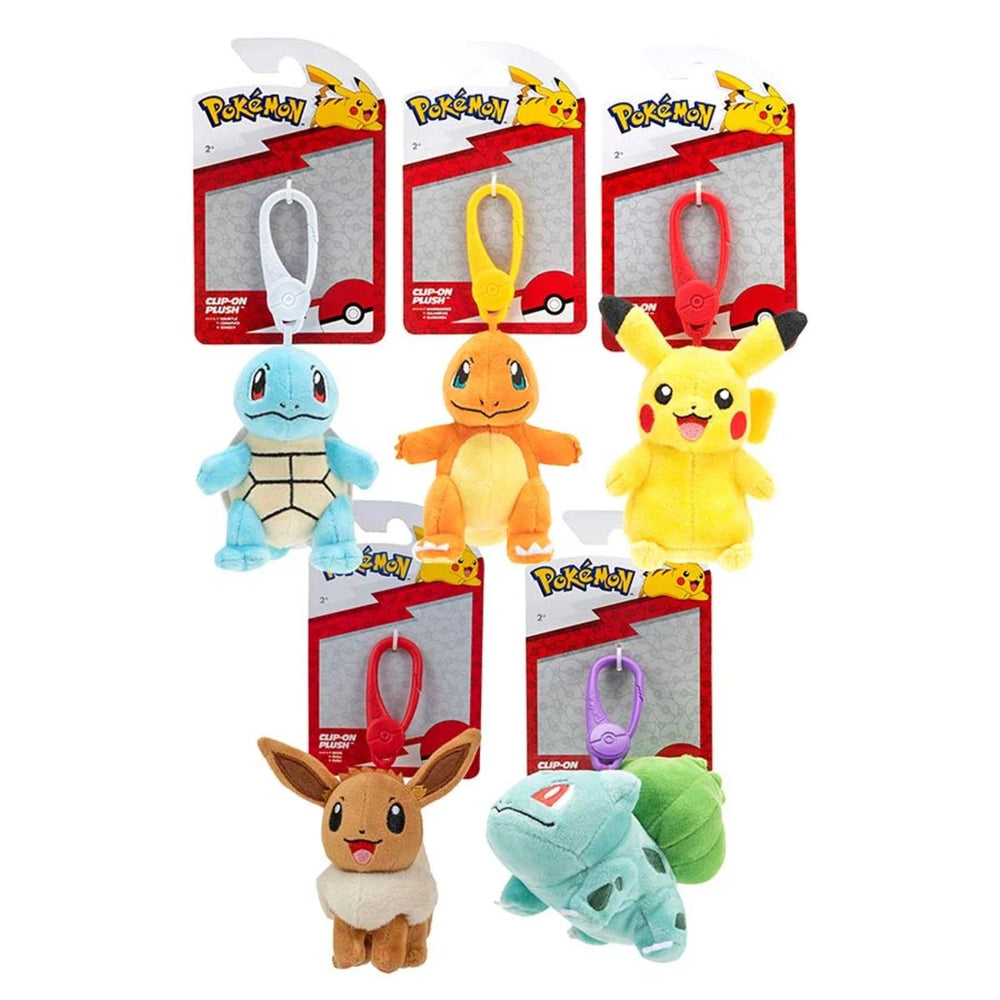 Pokemon Plush Clip on Assortment