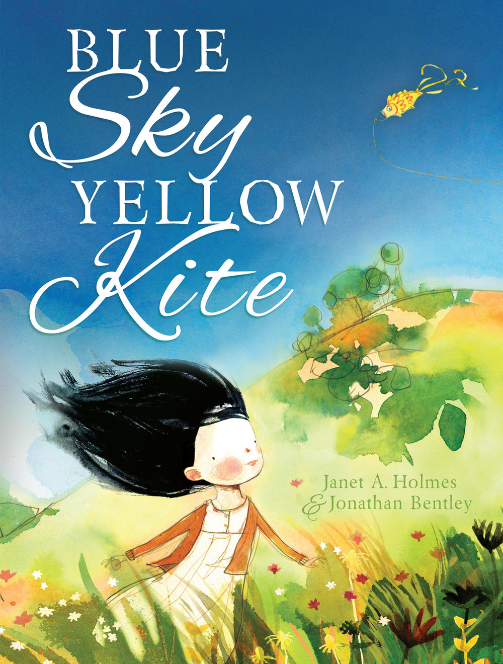 Blue Sky Yellow Kite