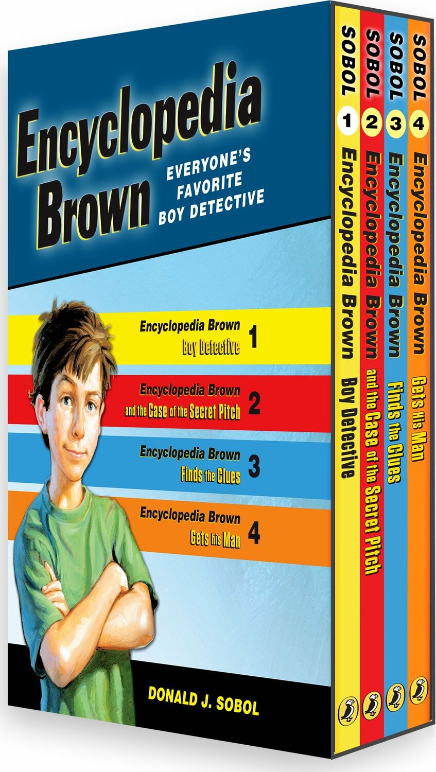 Encyclopedia Brown Box Set (4 Books)