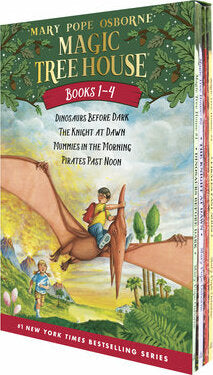 Magic Tree House Books 1-4 Boxed Set