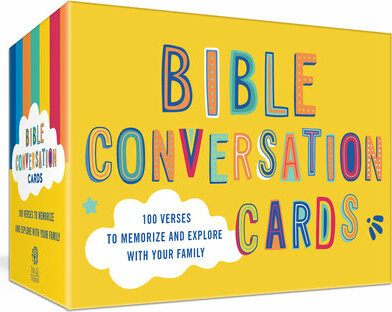 Bible Conversation Cards: 100 Verses to Memorize and Explore with Your Family