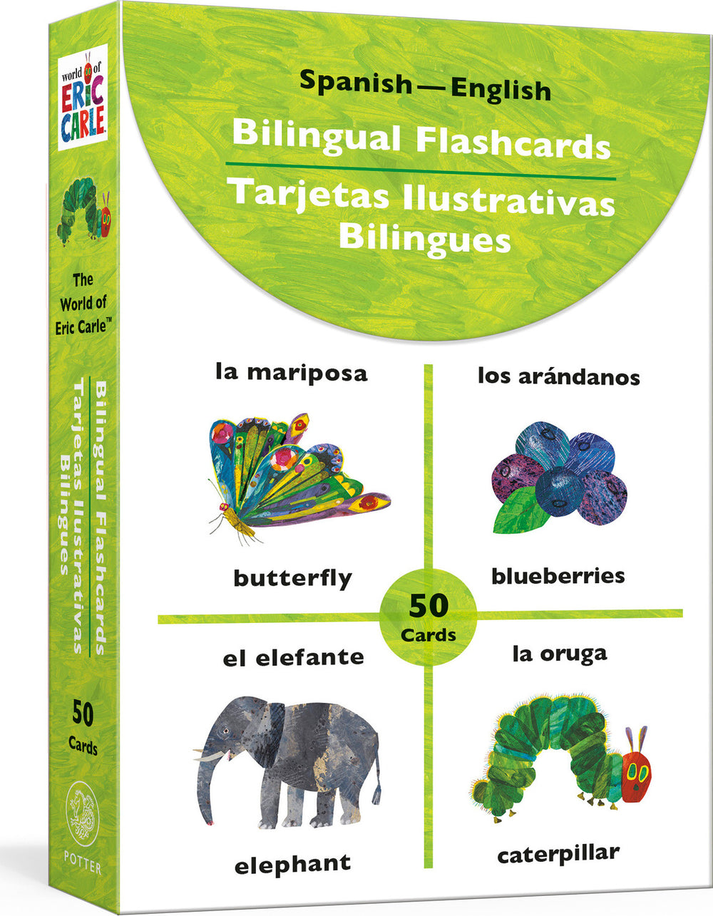 The World of Eric Carle Bilingual Flashcards: 50 Cards in English and Spanish