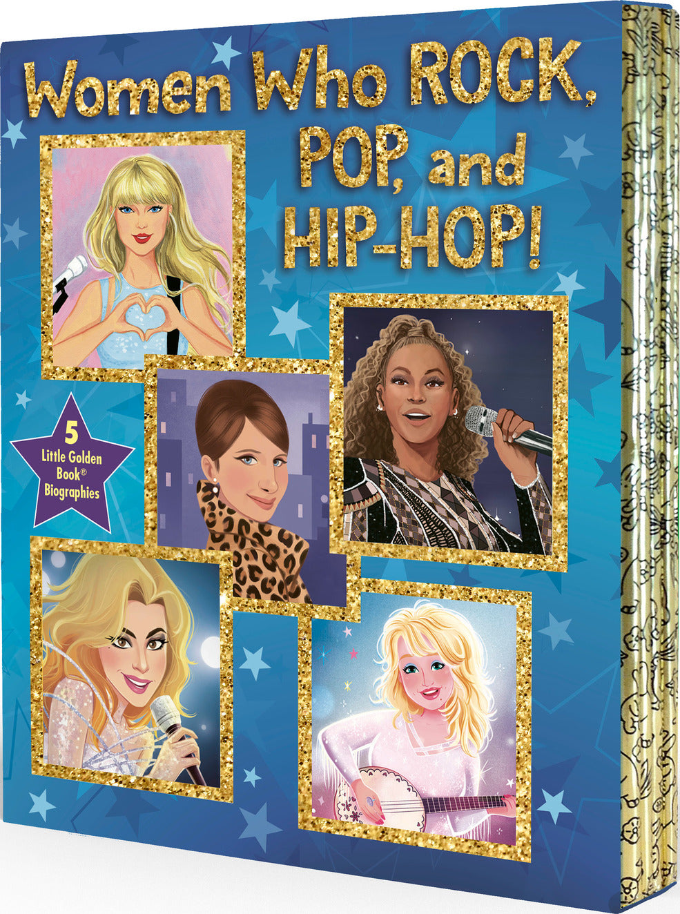 Women Who Rock, Pop, and Hip-Hop!: A Little Golden Book Biography Boxed Set