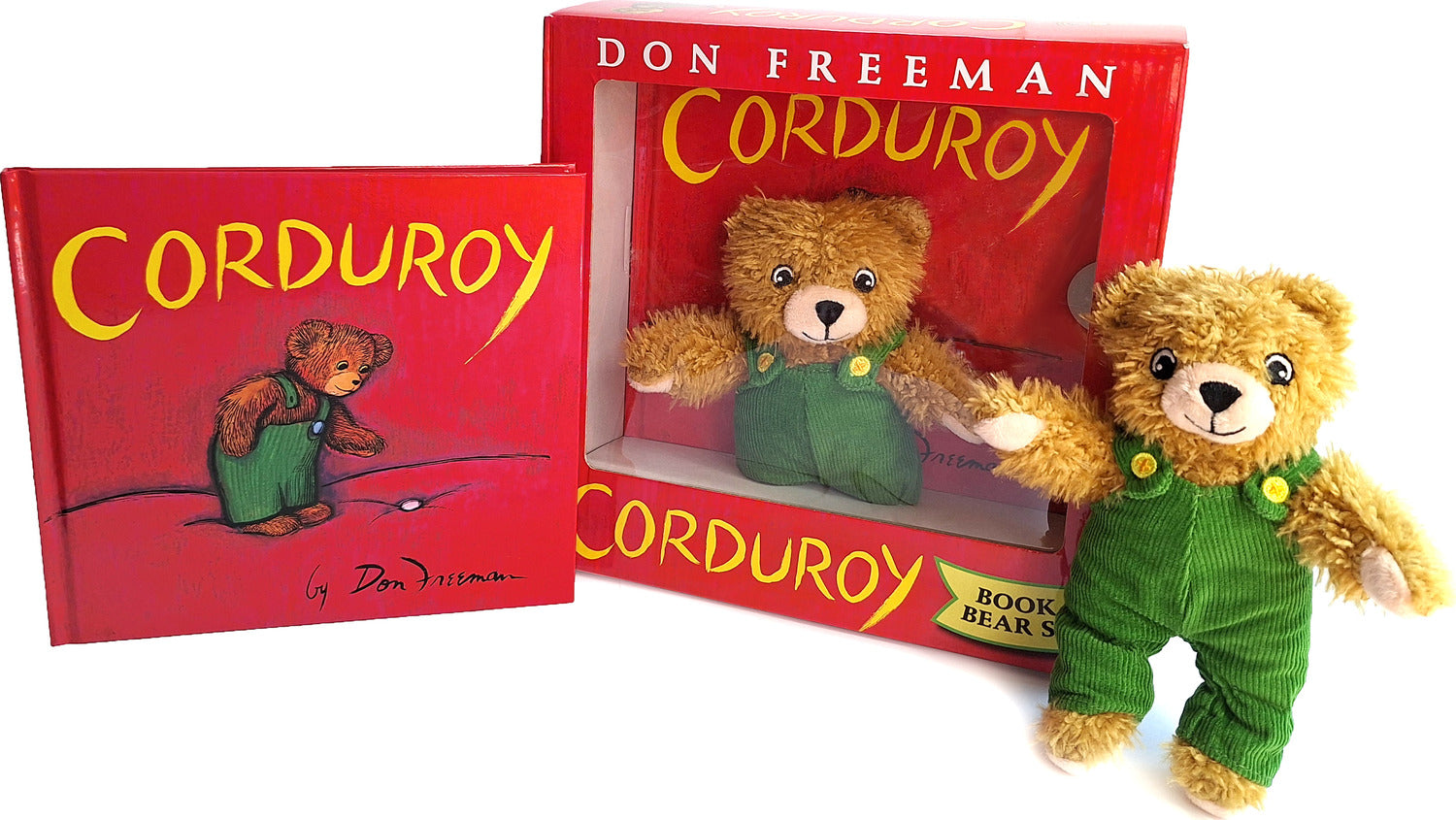 Corduroy Book and Bear