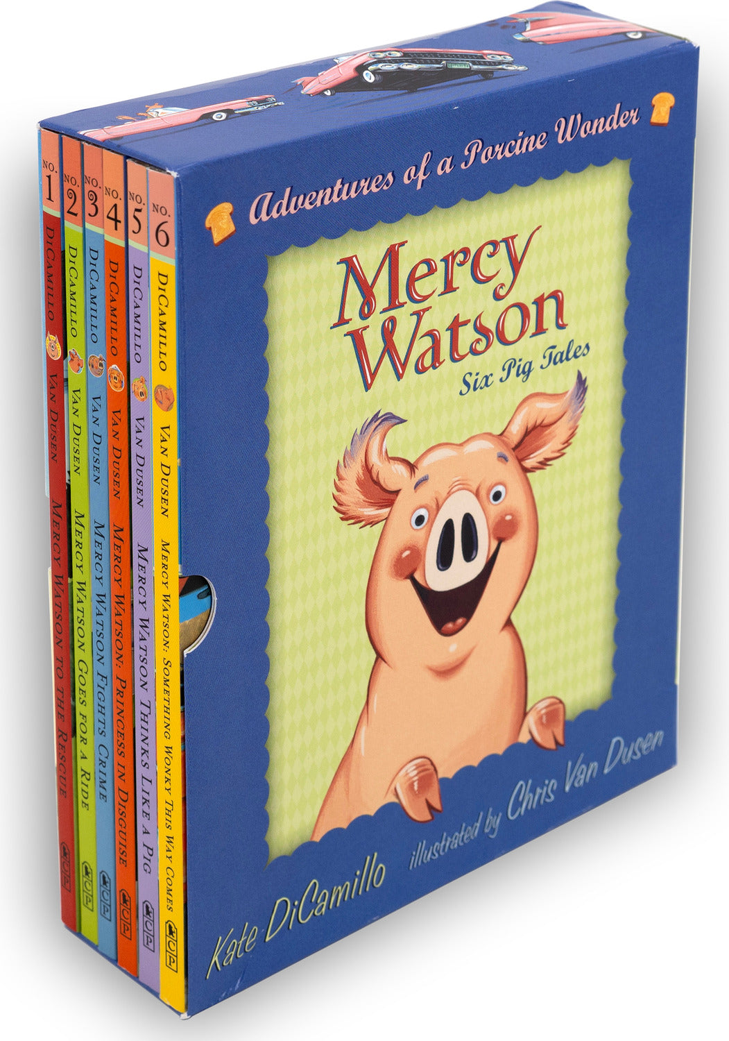 Mercy Watson Boxed Set: Adventures of a Porcine Wonder: Books 1-6