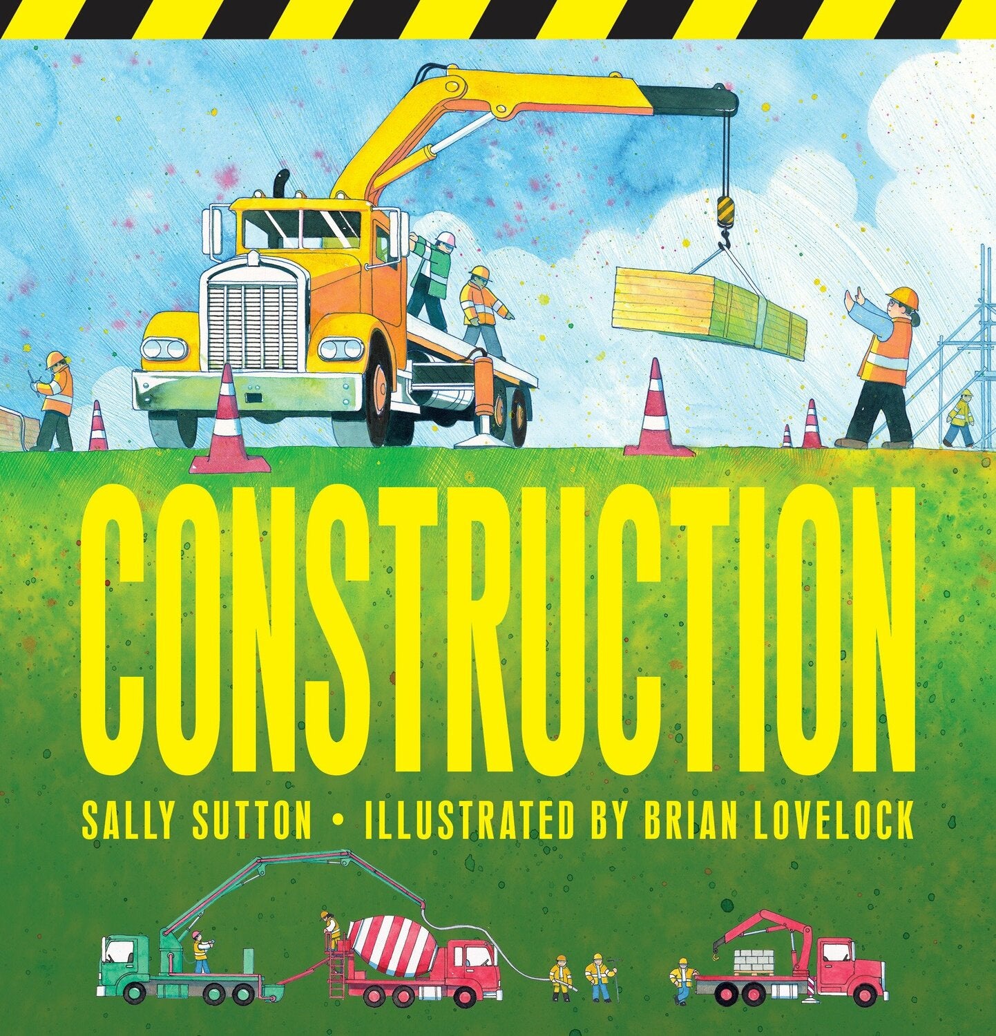 Construction: (A Rhyming Construction Book with Trucks, Machines, and Noisy Vehicles on a Job Site for Babies, Toddlers, Preschoolers, and Kids Ages 2-5)