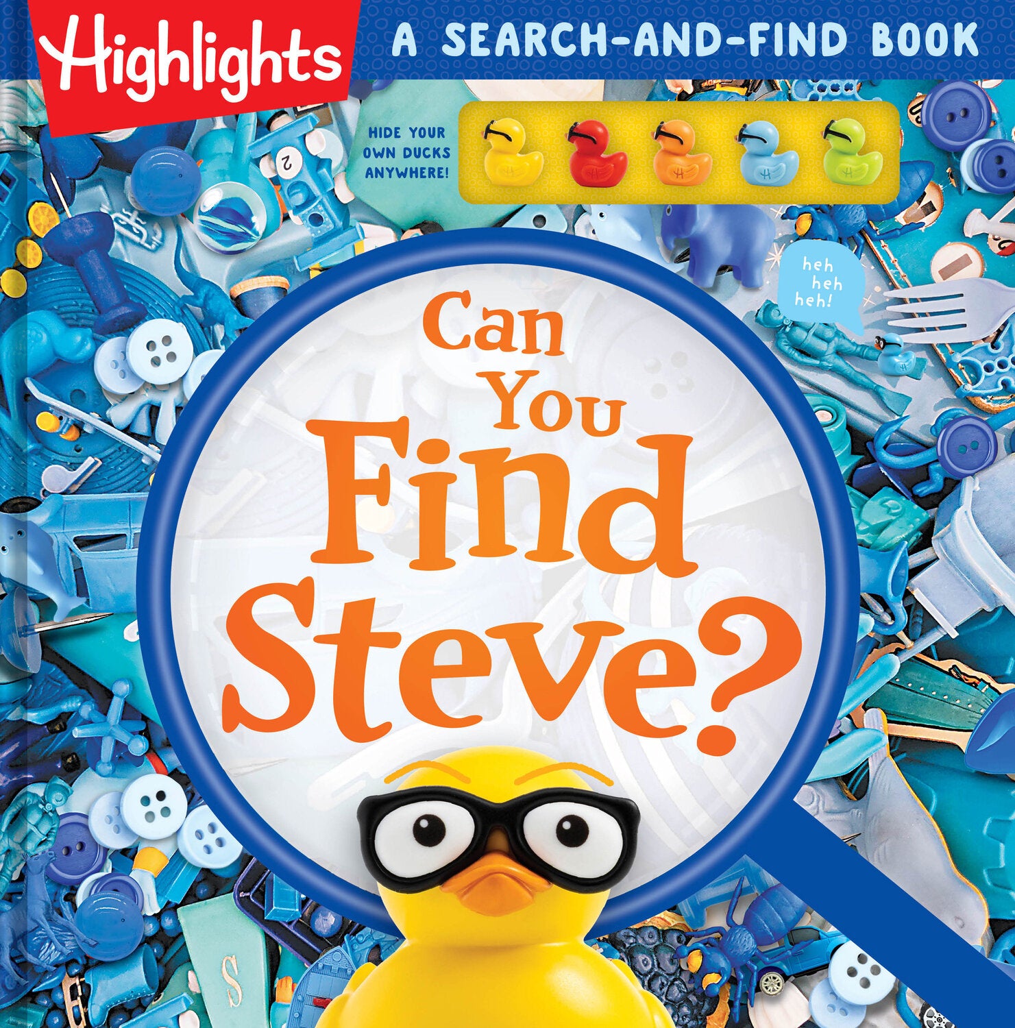 Can You Find Steve?: A Hide-and-Seek Puzzle Adventure with Find It Games and Challenges, Scavenger Hunt Duck Book for Kids Ages 6-9