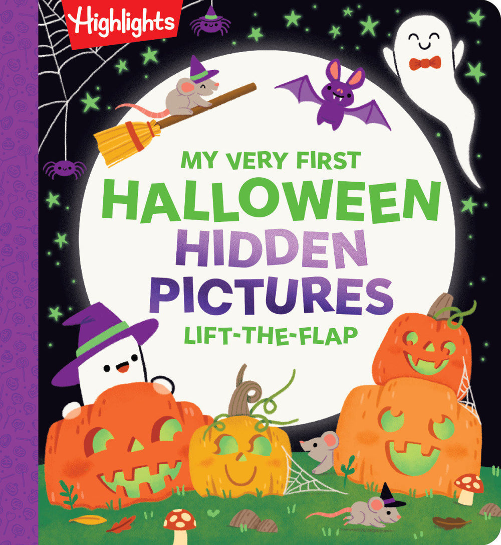 My Very First Halloween Hidden Pictures Lift-the-Flap: Interactive Halloween Flap Book for Babies and Toddlers Ages 03, Halloween Gift for Babies