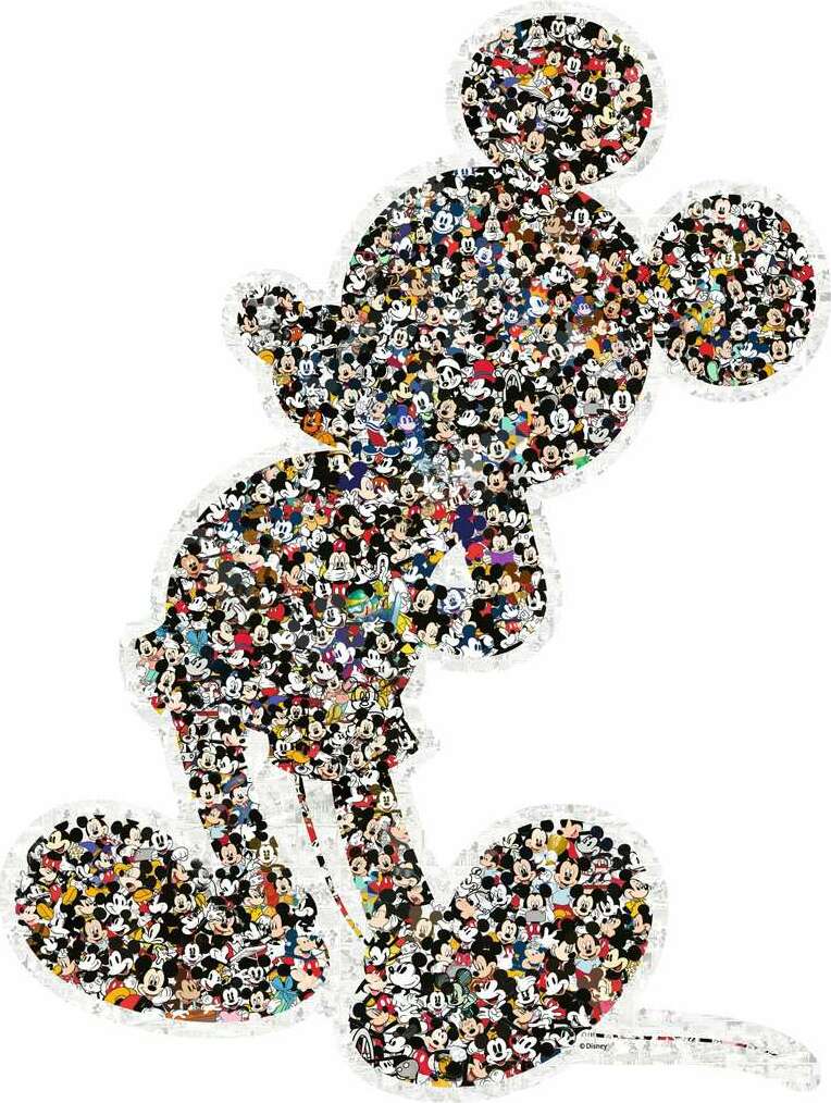 Shaped Mickey (945 Piece Puzzle)