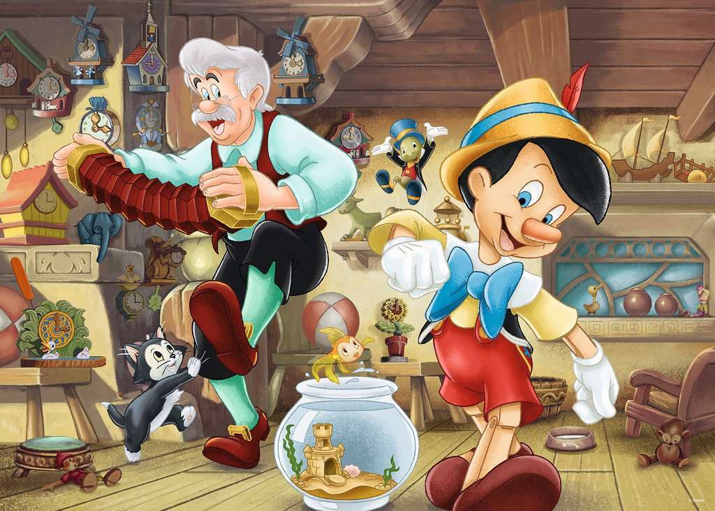 Pinocchio (1000 Piece Puzzle) – The Toy Maven