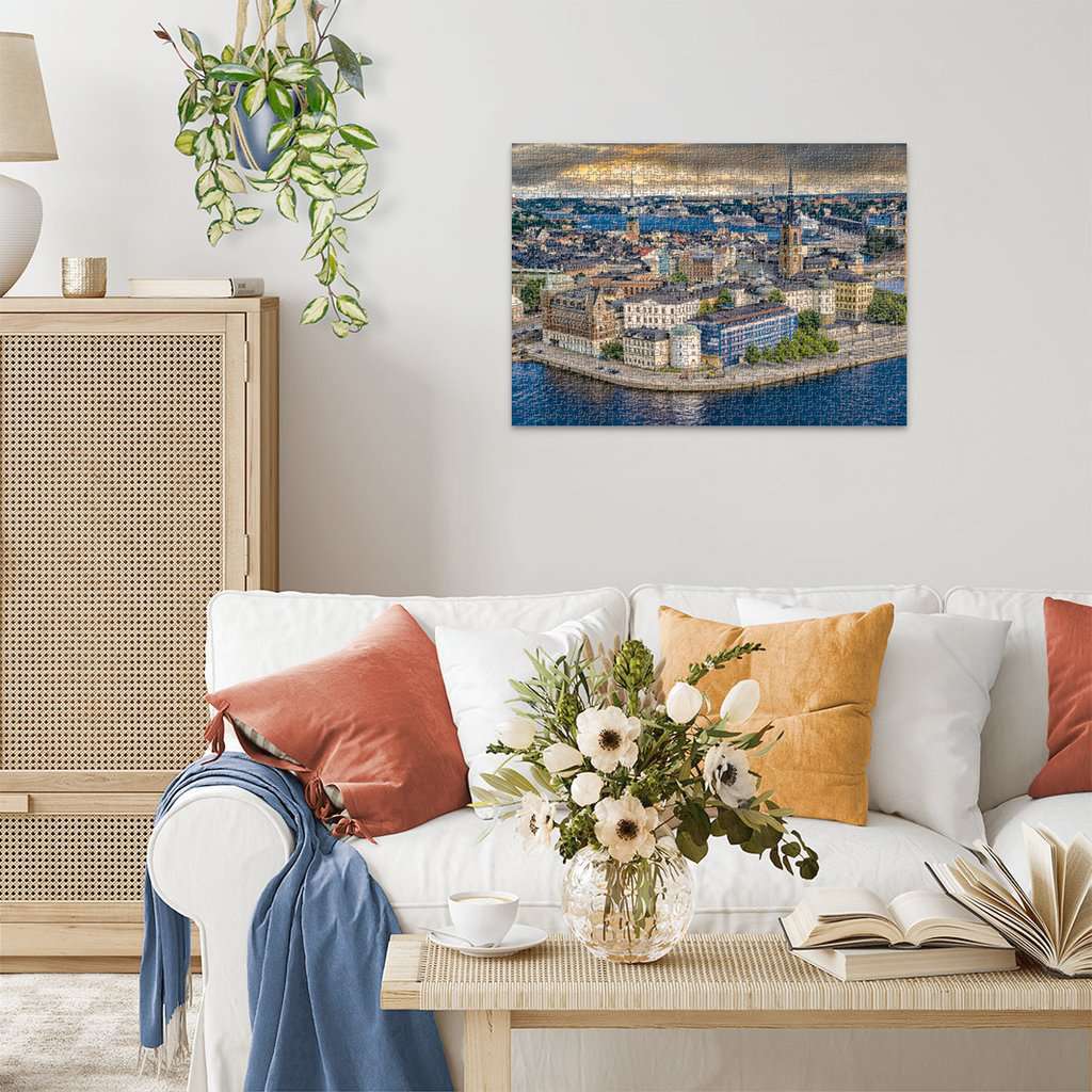 Scandinavian Places - Stockholm, Sweden Puzzle (1000 pc)