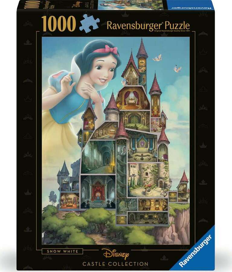 Disney Castle: Snow White (1000 Piece Puzzle)