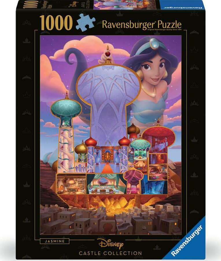 Disney Castle: Jasmine (1000 Piece Puzzle)