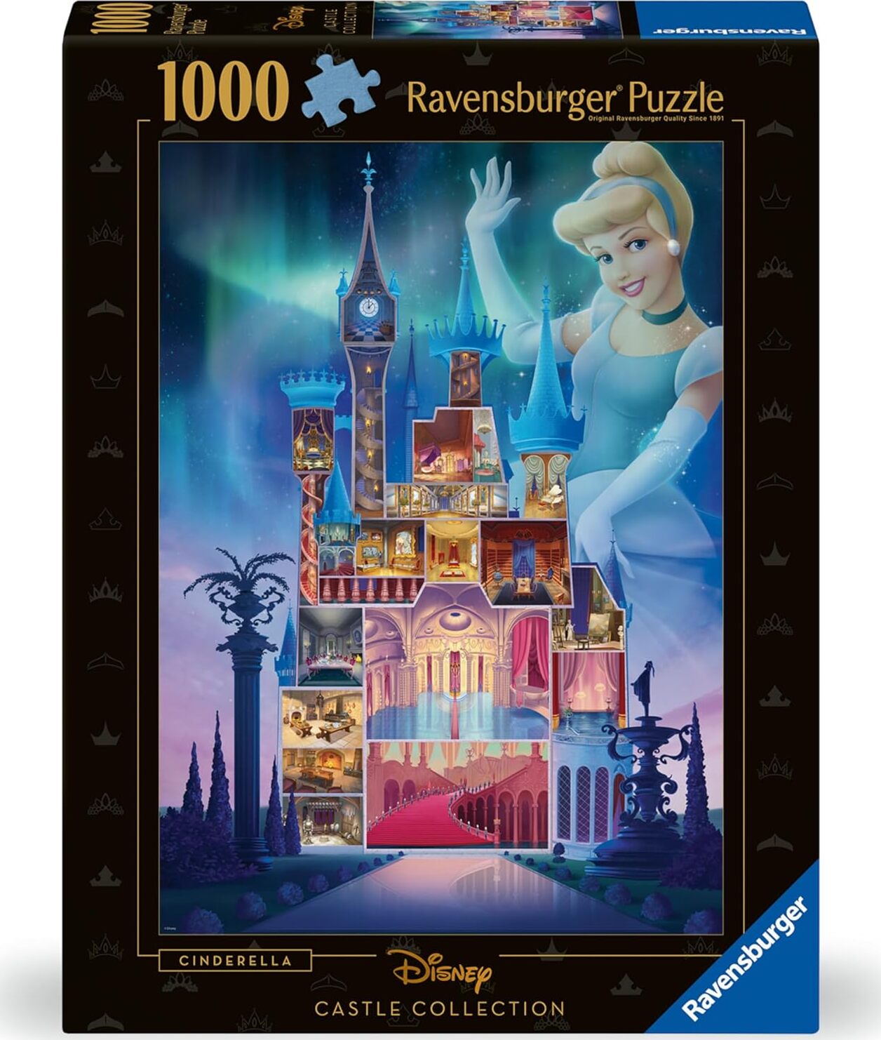 Disney Castle: Cinderella (1000 Piece Puzzle)