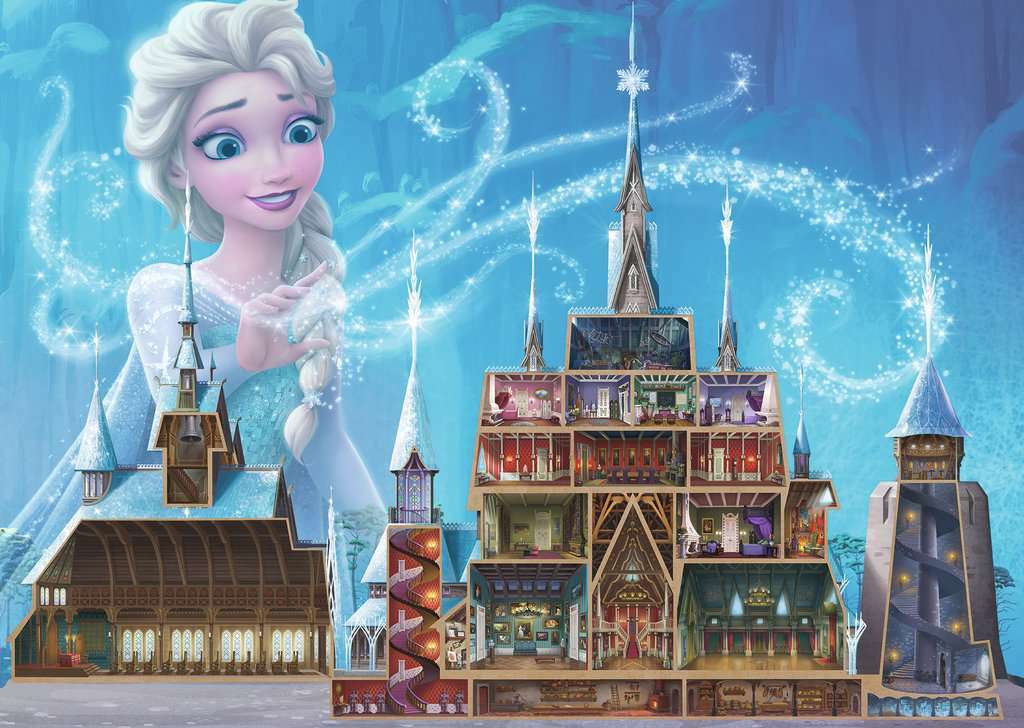 Disney Castle: Elsa (1000 Piece Puzzle)