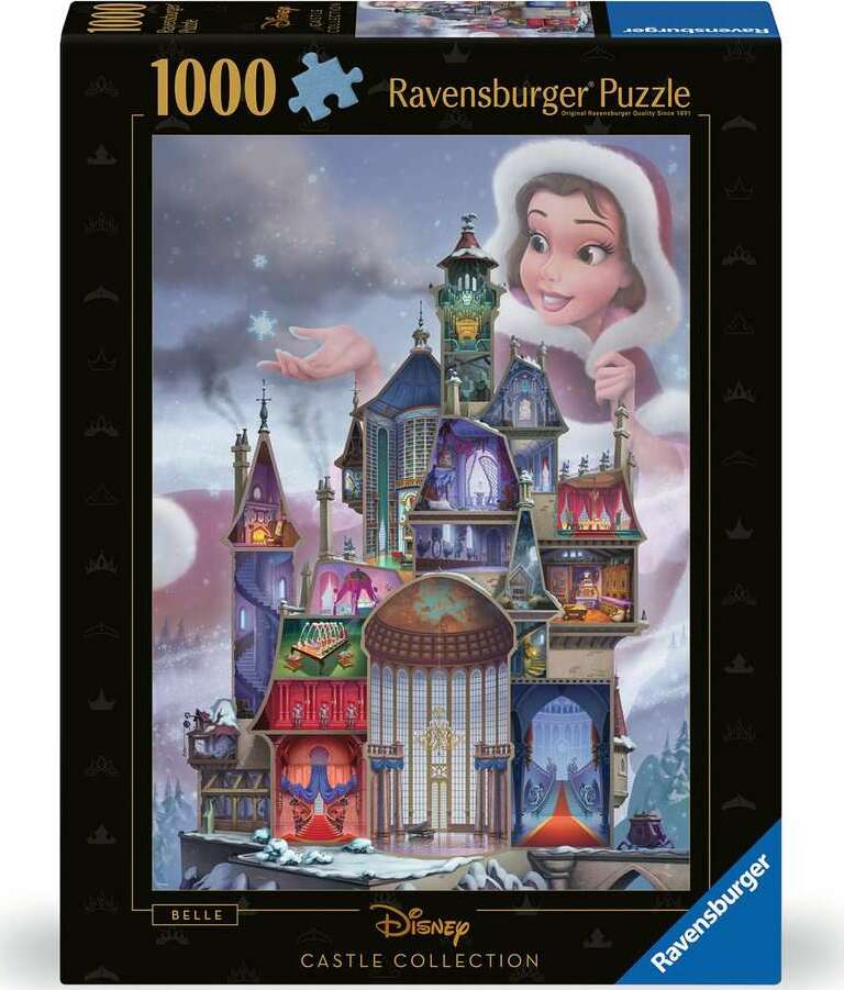 Disney Castle: Belle (1000 Piece Puzzle)