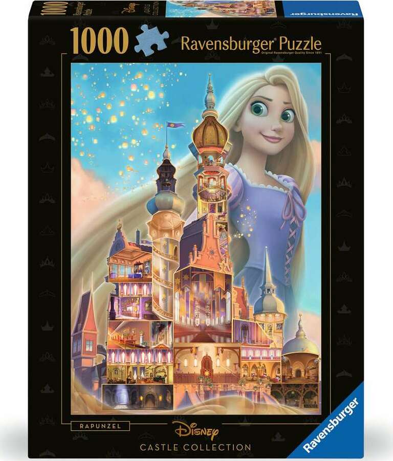 Disney Castle: Rapunzel (1000 Piece Puzzle)