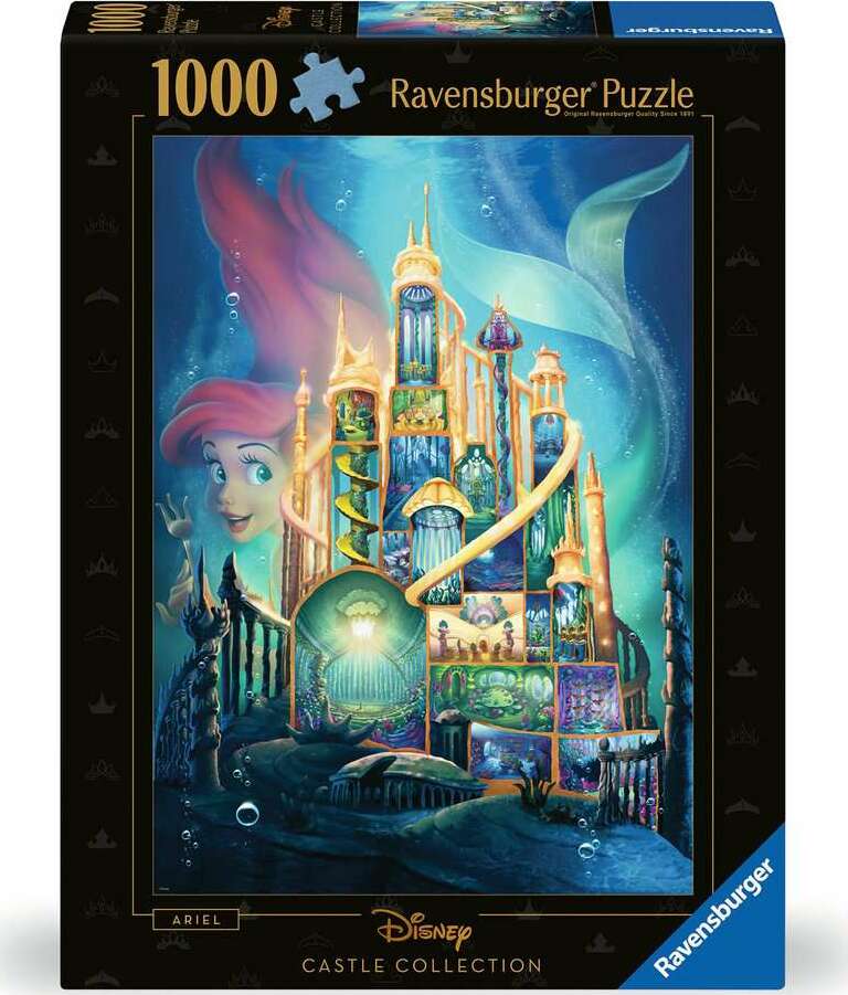 Disney Castle: Ariel (1000 Piece Puzzle)