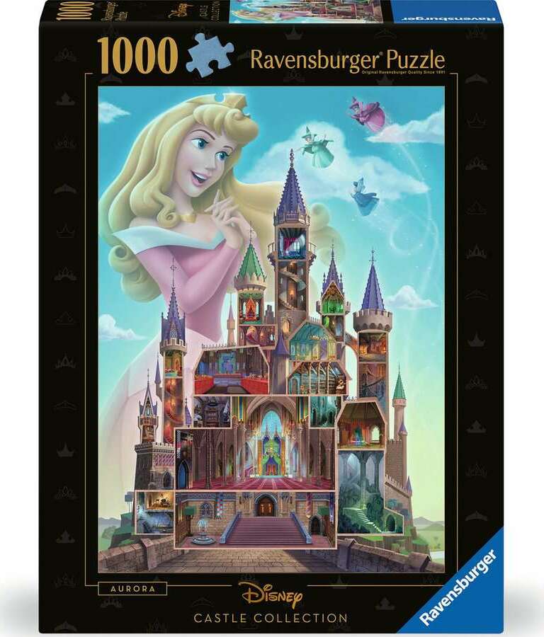 Disney Castle: Aurora (1000 Piece Puzzle)