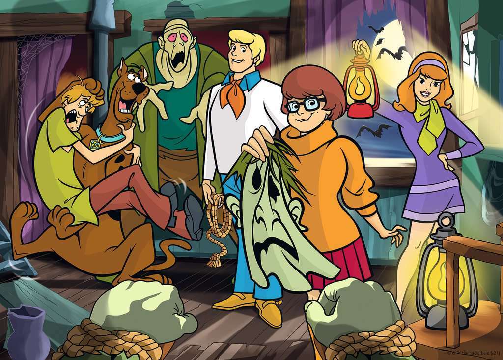 Scooby Doo Unmasking (1000 Piece Puzzle)