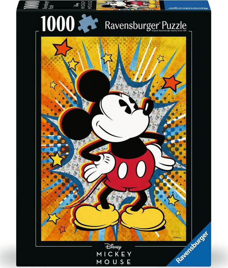 Retro Mickey (1000 Piece Puzzle)