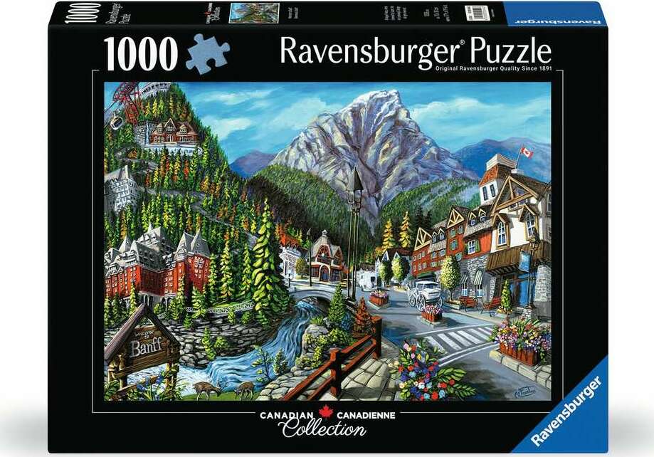 Welcome to Banff (1000 Piece Puzzle)