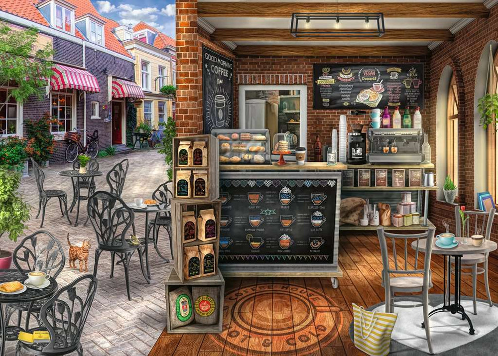 Quaint Café (1000 Piece Puzzle)