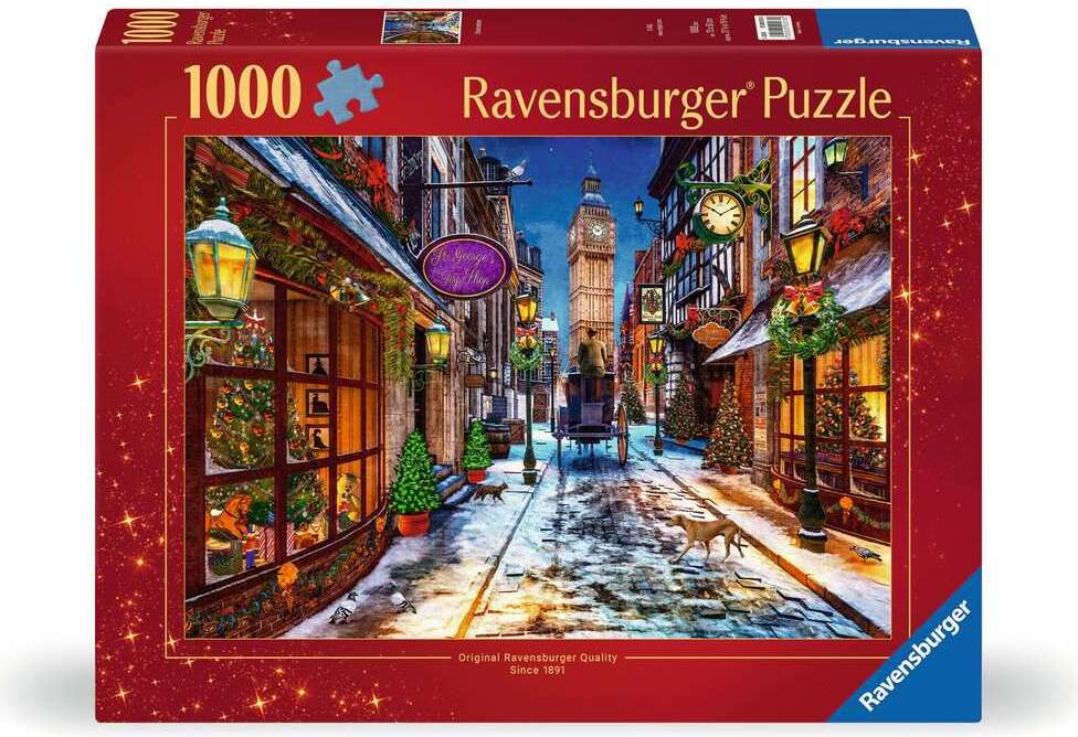 Jigsaw Puzzle Christmastime - 1000 Pieces Puzzle