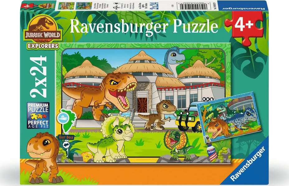 Children's Jigsaw Puzzle Livin' the Wild Life! - 24 Pieces Puzzle