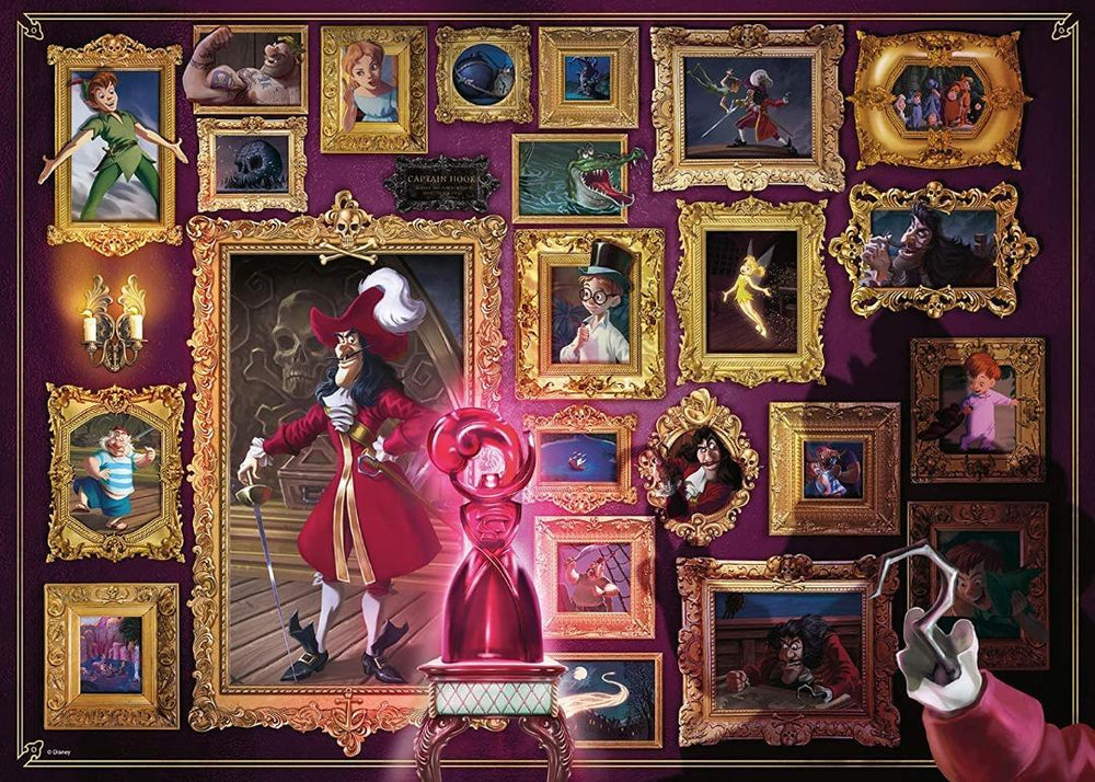 Disney Villainous: Captain Hook (1000 Piece Puzzle)