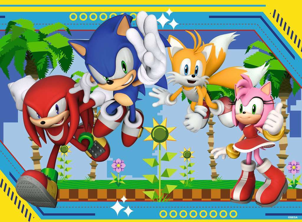 Trefl The Hedgehog,Les Aventures 1,35 à 70 éléments-Puzzles colorés Trefl The Hedgehog,Les Aventures 1,35 à 70 éléments-Puzzles colorés