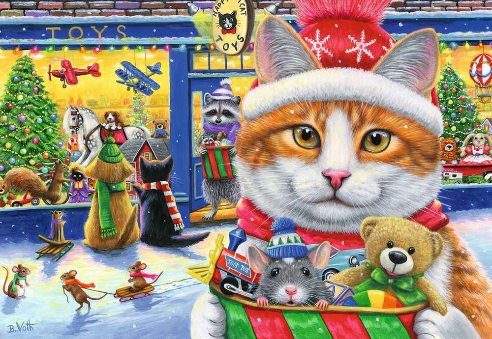 Christmas Kitties 2x24 Pc Puzzle