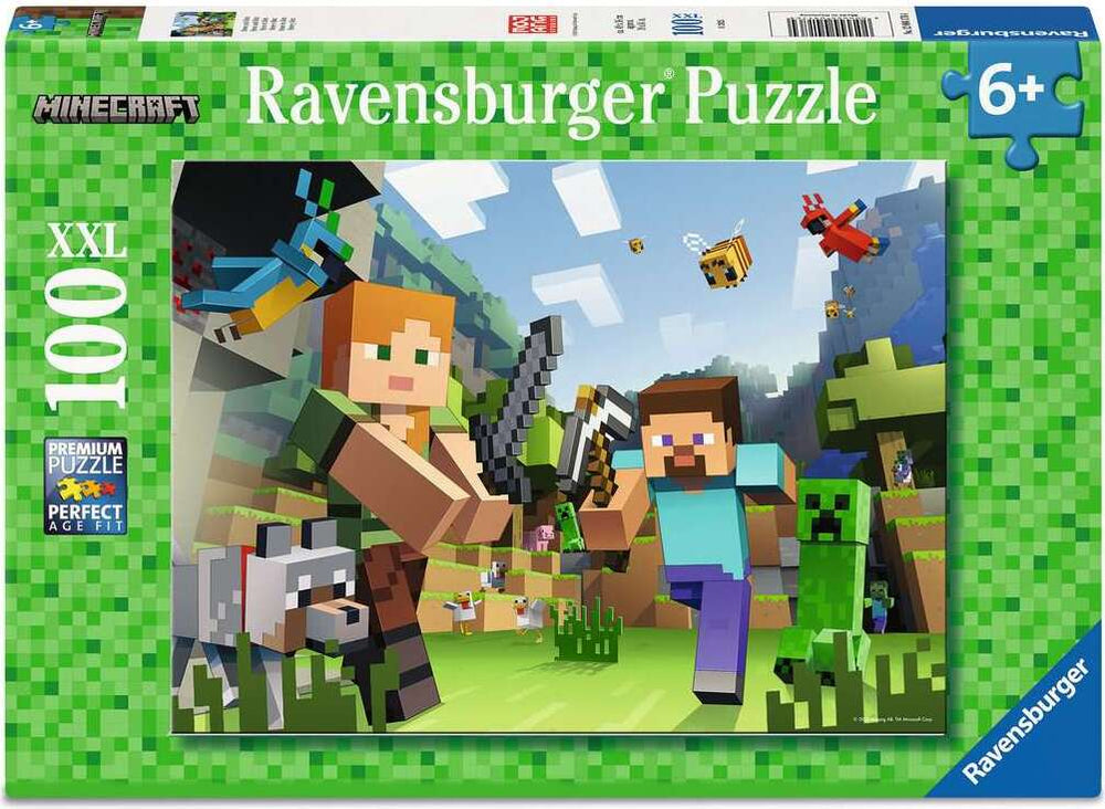 Minecraft: Steve and Alex Puzzle (100 XXL pc)