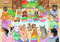 Barn Party 35 Pc Puzzle