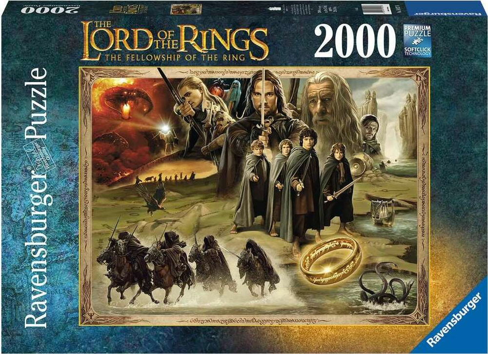 Lord of the Rings: The Fellowship of the Ring (2000 pc Puzzle)