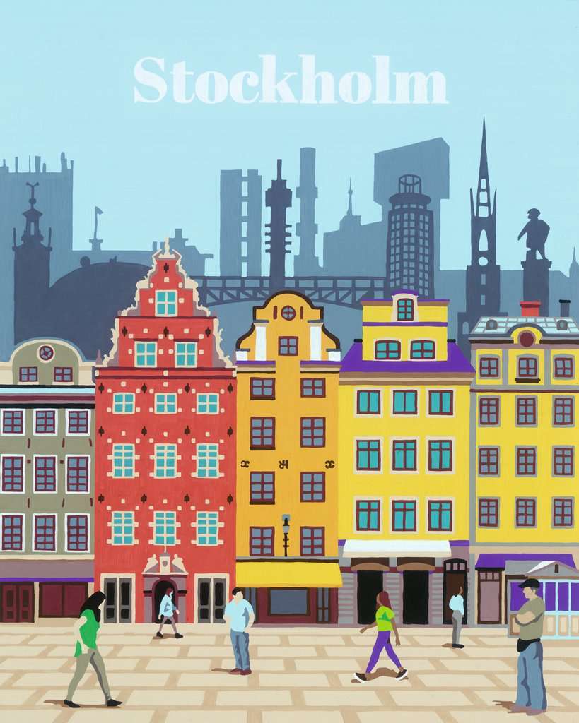 CreArt: Colorfun Stockholm 10x12