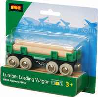 BRIO Lumber Loading Wagon