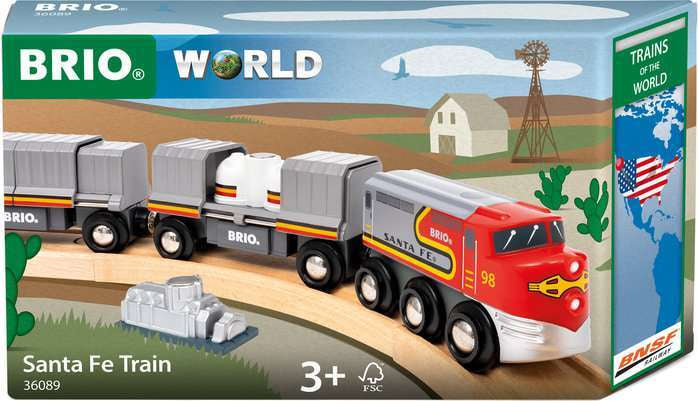 Trains of the World – Santa Fe Train US