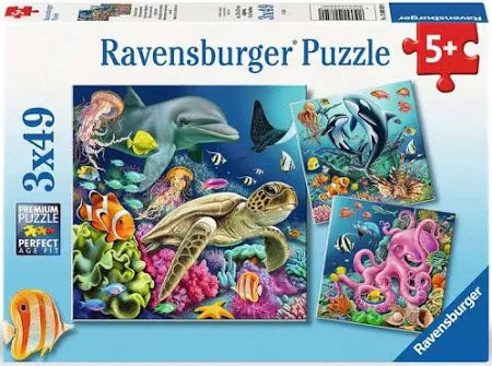 Underwater 3x49 Piece Puzzle