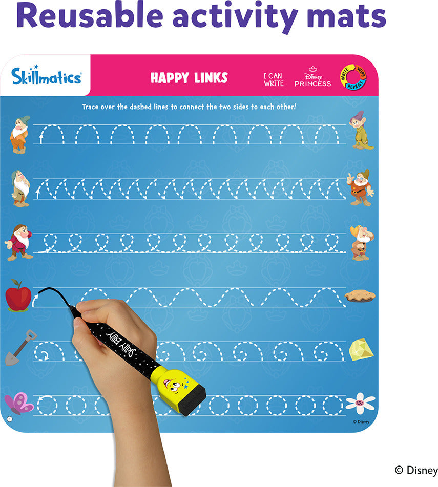 Write & Wipe - I Can Write Disney Princesses