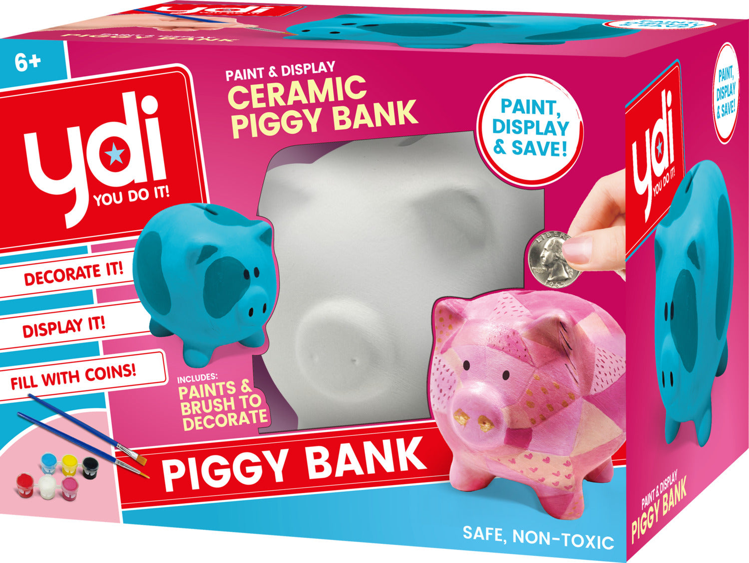You Do It! (YDI) Piggy Bank Kit